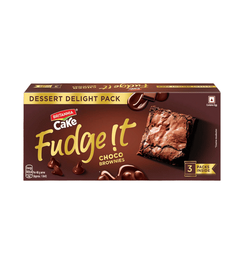 Britannia Fudge It Chocolate Brownie Cake