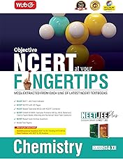 MTG Objective NCERT at your FINGERTIPS Chemistry For 2025-2026 Exam - NCERT NEET/JEE Trend Indicator, HOTS MCQs, Rank Predictor & Notes with HD Pages | NEET & JEE Books (Based on NCERT Latest Pattern)