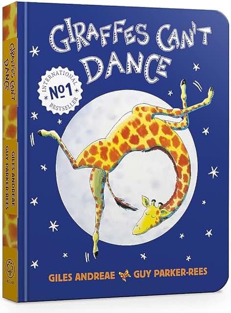 GIRAFFES CAN'T DANCE CASED BOARD BOOK